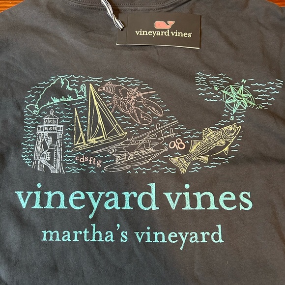 Vineyard Vines Martha's Vineyard LS T-Shirt NWT - Picture 6 of 6